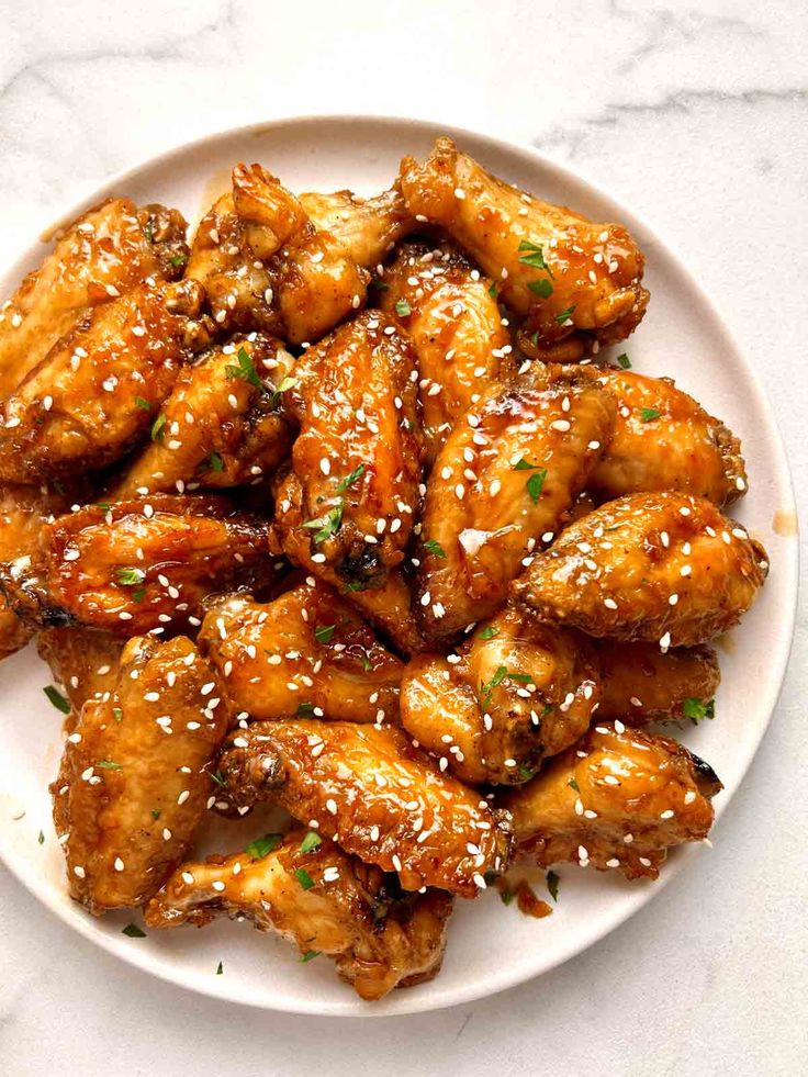 Honey Garlic Chicken Wings