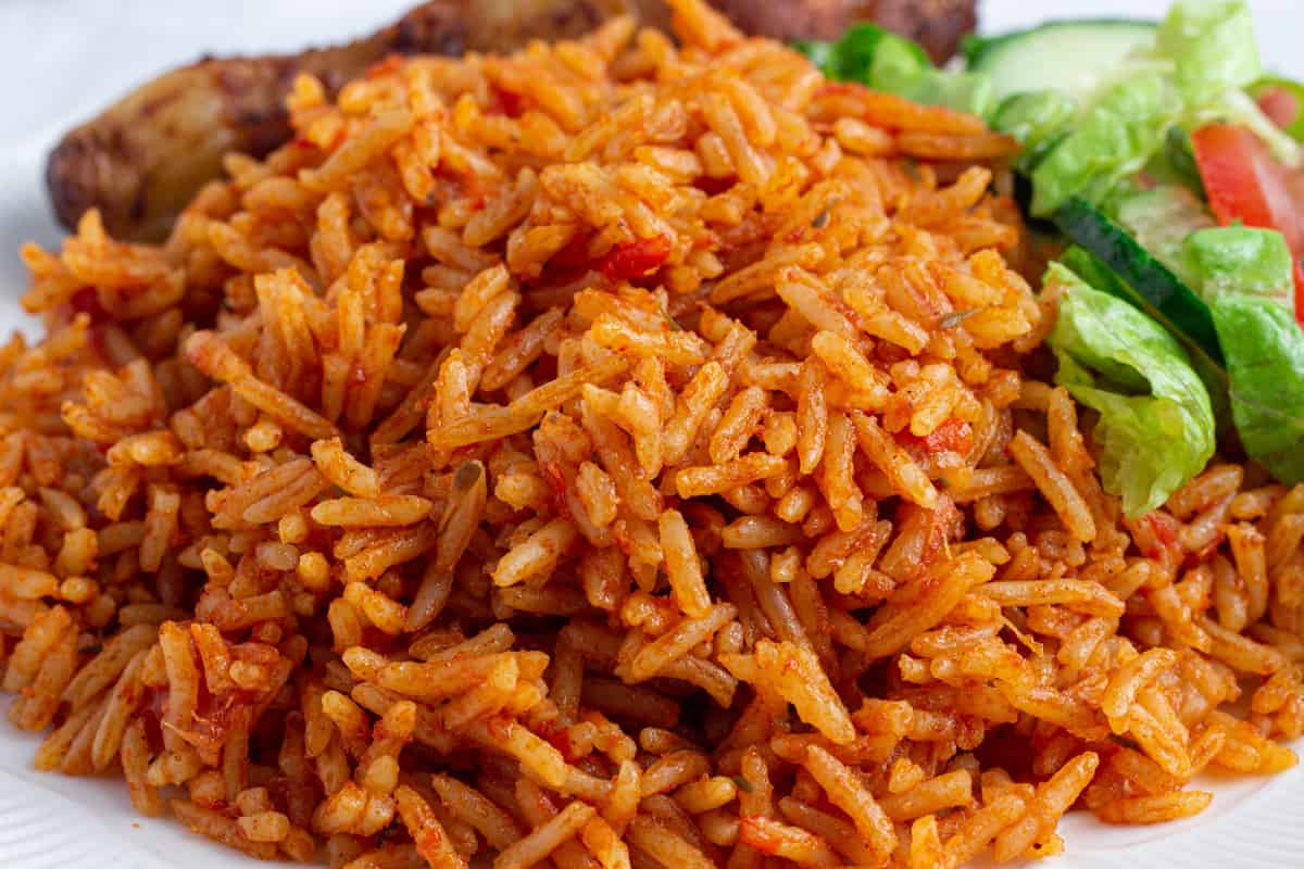 Smoky party jollof rice