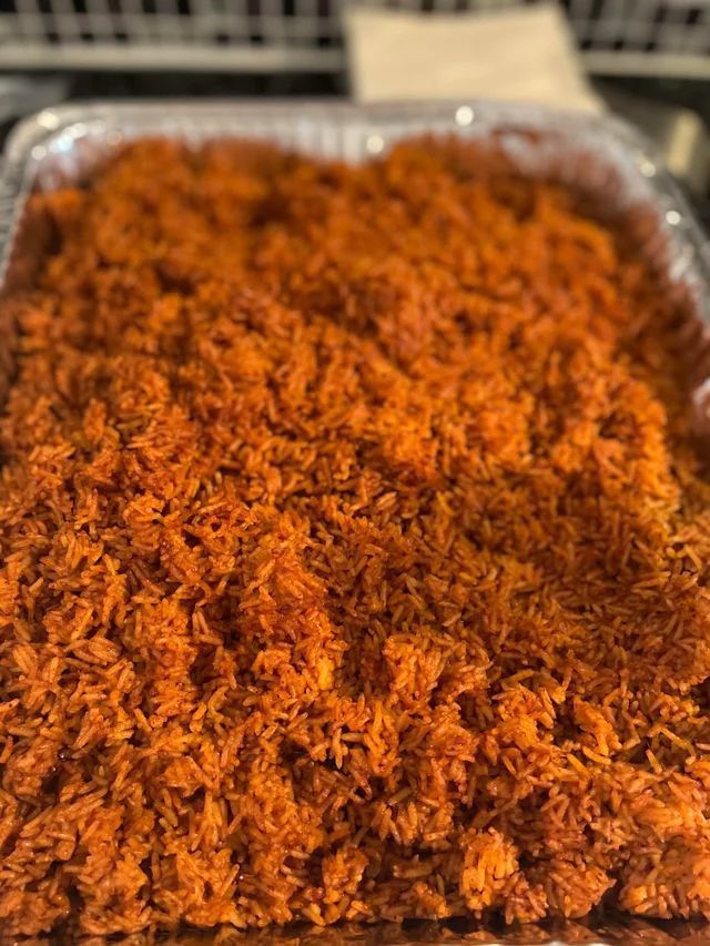 Smoky party jollof rice